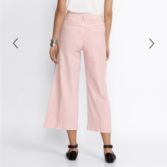 Johnny Was Sydney Cropped Wide leg pants in pink - Picture 8 of 8